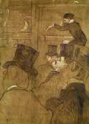 Signs for the Goulue house (Henri de Toulouse-Lautrec) - Muzeo.com