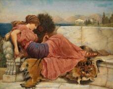 Sketch for 'Amarylli (John William Godward) - Muzeo.com