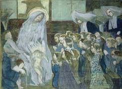 Sketch of the Virgin at school (Maurice Denis) - Muzeo.com