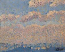 Sky over the city (Louis Hayet) - Muzeo.com