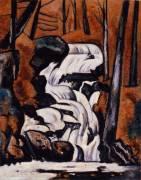 Smelt Brook Falls (Marsden Hartley) - Muzeo.com