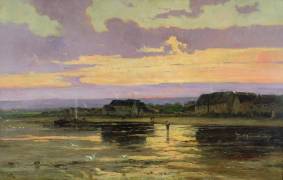 Solitude in the Evening (Marie Joseph Leon Clavel Iwill) - Muzeo.com
