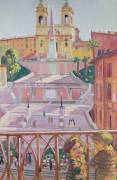 Spanish Steps and the Trinità dei Monti church (Maurice Denis) - Muzeo.com
