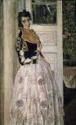 Spanish woman on the balcony (Alexandre Golovine) - Muzeo.com