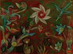 Spiral Flowers (Paul Klee) - Muzeo.com