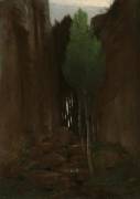 Spring in a Narrow Gorge (Arnold Böcklin) - Muzeo.com
