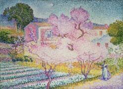 Spring trees in blossom (Henri-Edmond Cross) - Muzeo.com