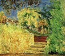 Stairs in the Garden (Pierre Bonnard) - Muzeo.com