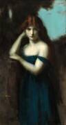 Standing Womans (Jean-Jacques Henner) - Muzeo.com