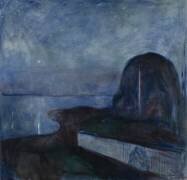 Starry Night (Edvard Munch) - Muzeo.com
