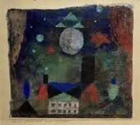 Stars above evil houses (Paul Klee) - Muzeo.com