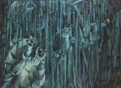 State of Mind : those who stay (Stati d'Animo I, 3 : quelli che restano) (Umberto Boccioni) - Muzeo.com