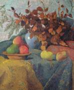 Still Life of Apples and Autumn Leaves (Paul Serusier) - Muzeo.com