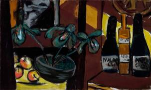 Still Life on Brown and Yellow (Max Beckmann) - Muzeo.com