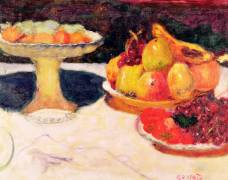 Still Life with a Fruit Bowl (Pierre Bonnard) - Muzeo.com