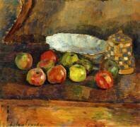 Still Life with Apples (Alexej von Jawlensky) - Muzeo.com