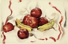 Still Life with Apples and Bananas (Charles Demuth) - Muzeo.com