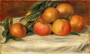 Still life with apples and oranges (Auguste Renoir) - Muzeo.com