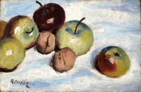 Still Life with Apples and Walnuts (Auguste Renoir) - Muzeo.com