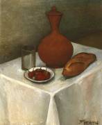 Still Life with Earthenware Jug (Jean Marchand) - Muzeo.com