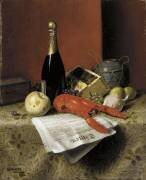 Still Life with Lobster (William Michael Harnett) - Muzeo.com
