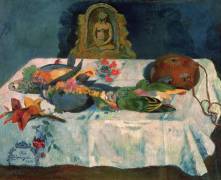 Still Life with Parrots (Paul Gauguin) - Muzeo.com