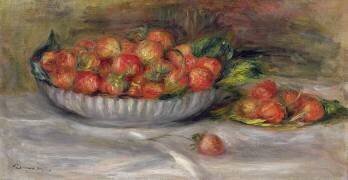 Still Life with Strawberries (Auguste Renoir) - Muzeo.com
