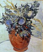 Still Life with Thistles (Vincent van Gogh) - Muzeo.com