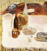 Still-life with Bottle of Red Wine (Pierre Bonnard) - Muzeo.com