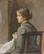 Stitch! Stitch! (John Everett Millais) - Muzeo.com