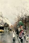 Straße in Paris (William Feron) - Muzeo.com