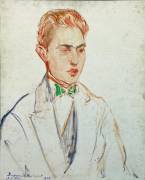 Study for a portrait of Raymond Radiguet (Jacques-Emile Blanche) - Muzeo.com
