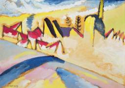 Study in Winter No 2 (Wassily Kandinsky) - Muzeo.com