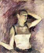 Study of a Dancer (Henri de Toulouse-Lautrec) - Muzeo.com
