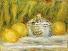 Sugar Bowl and Lemons (Auguste Renoir) - Muzeo.com