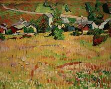 Summer meadow near Stampa (Giovanni Giacometti) - Muzeo.com