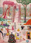 Sunday Afternoon in the Country (Florine Stettheimer) - Muzeo.com