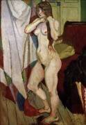 Suzanne Valadon doing her hair (Suzanne Valadon) - Muzeo.com
