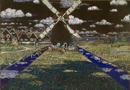 Tempera windmill by Vassily Kandinsky (Wassily Kandinsky) - Muzeo.com