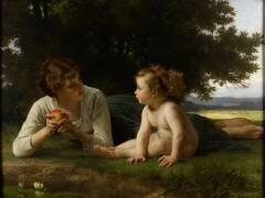 Temptation (William Bouguereau) - Muzeo.com