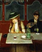 The Absinthe Drinkers (Jean Béraud) - Muzeo.com