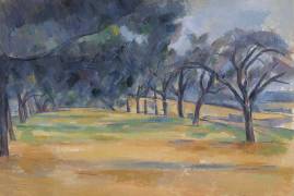 The Allee at Marines (Paul Cézanne) - Muzeo.com