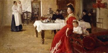 The Artist's Daughter (Ilya Répine) - Muzeo.com