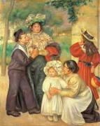 The Artist's Family (Auguste Renoir) - Muzeo.com