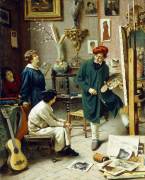 The Artist's Studio (Pompeo Massani) - Muzeo.com
