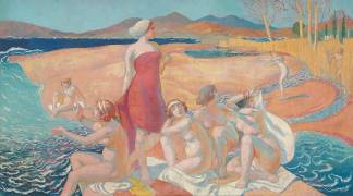 The Awakening of Odysseus (Maurice Denis) - Muzeo.com