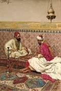 The backgammon players (Giulio Rosati) - Muzeo.com