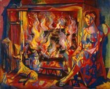 The ballet of flames (Charles Walch) - Muzeo.com