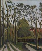 The Banks of the Bièvre near Bicêtre (Henri Rousseau) - Muzeo.com