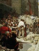 The Barricade or Waiting (André Devambez) - Muzeo.com